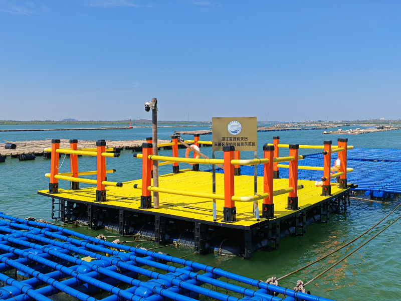 附图1:项目采用的新型抗风浪蚝排.jpg