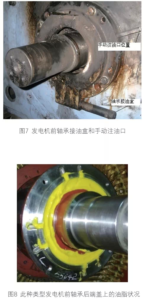 轴承内圈与发电机轴之间有融化现象(其材质为钢,纯铁的熔点温度为1535